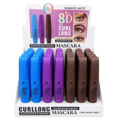ریمل مژه رمانتیک مات Romantic Matte مدل 8D Curl Long