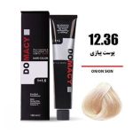 رنگ مو دوماسی شماره 12.36 حجم 120 میلی لیتر پوست پیازی