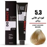 رنگ مو دوماسی شماره 5.3 حجم 120 میلی لیتر قهوه‌ای طلایی روشن