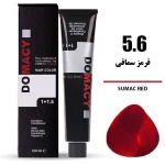 رنگ مو دوماسی شماره 5.6 حجم 120 میلی لیتر قرمز سماقی
