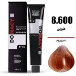 رنگ مو دوماسی شماره 8.600 حجم 120 میلی لیتر هلویی