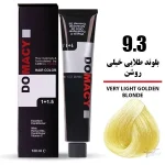 رنگ مو دوماسی شماره 9.3 حجم 120 میلی لیتر بلوند طلایی خیلی روشن