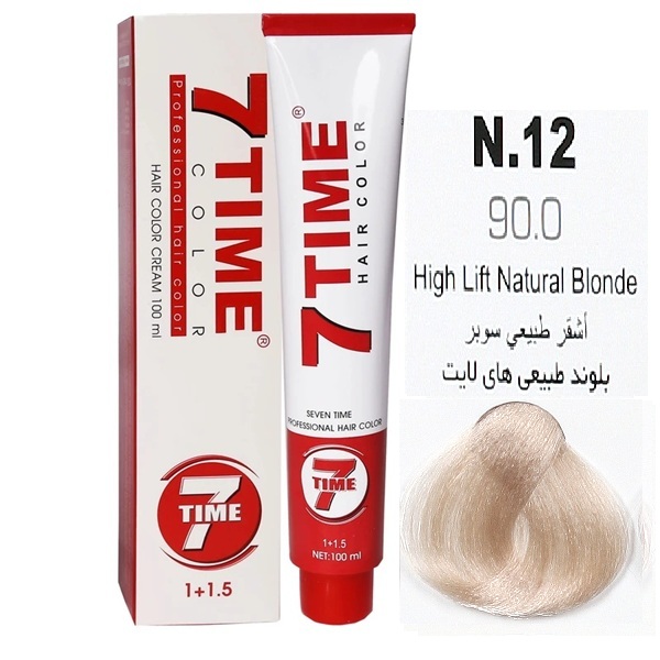 90-0.jpg رنگ مو سون تایم شماره 90.0 (N.12) | حجم 100 میل | بلوند طبیعی هایلایت - Image 1
